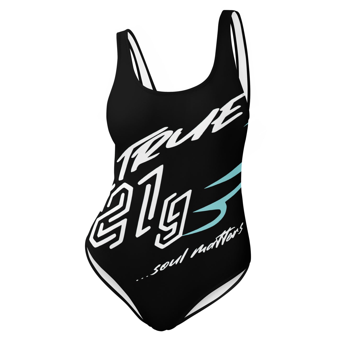 TRUE21G SWIMSUITE BLACK ORIGINAL LABEL