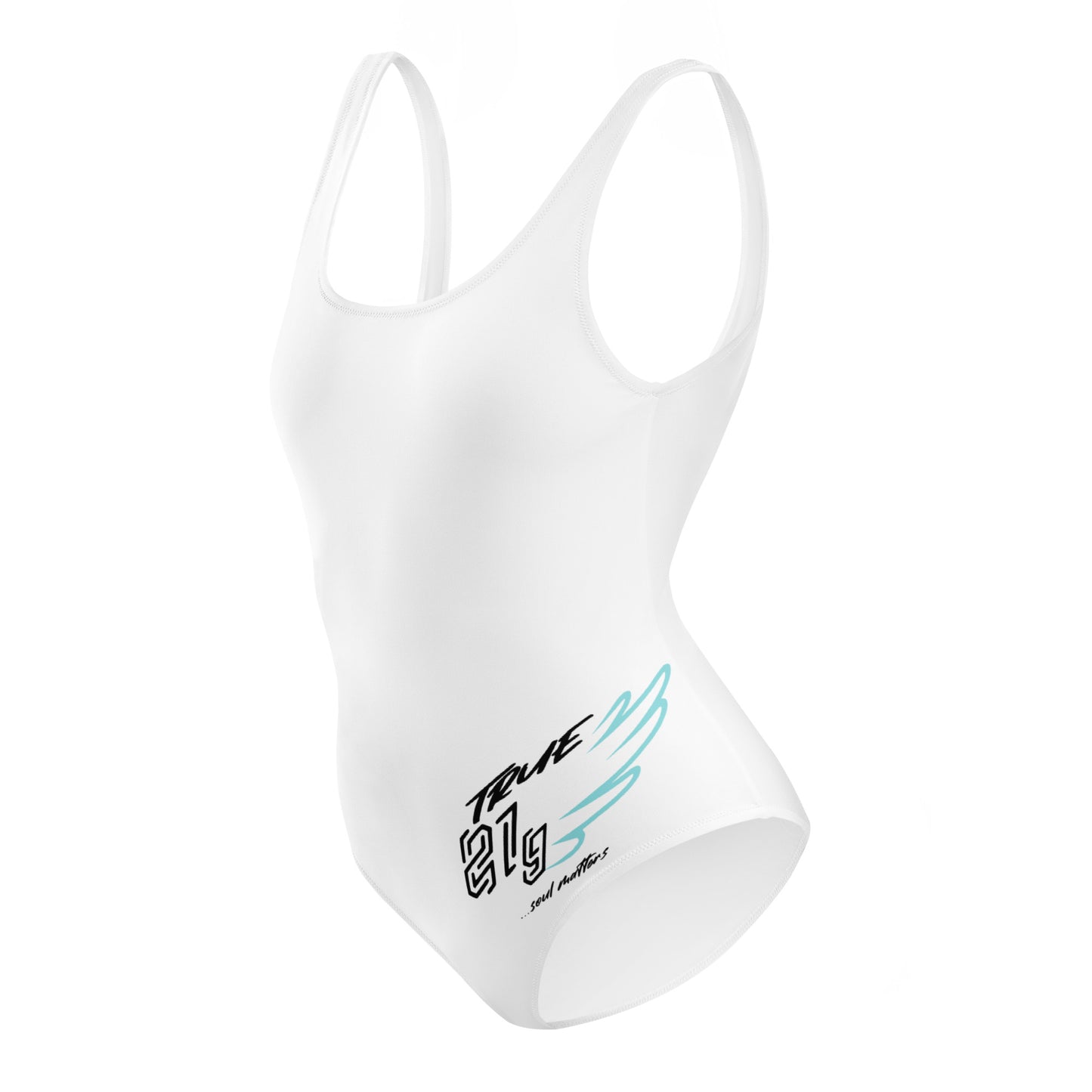 TRUE21G SWIMSUITE WHITE ORIGINAL LABEL