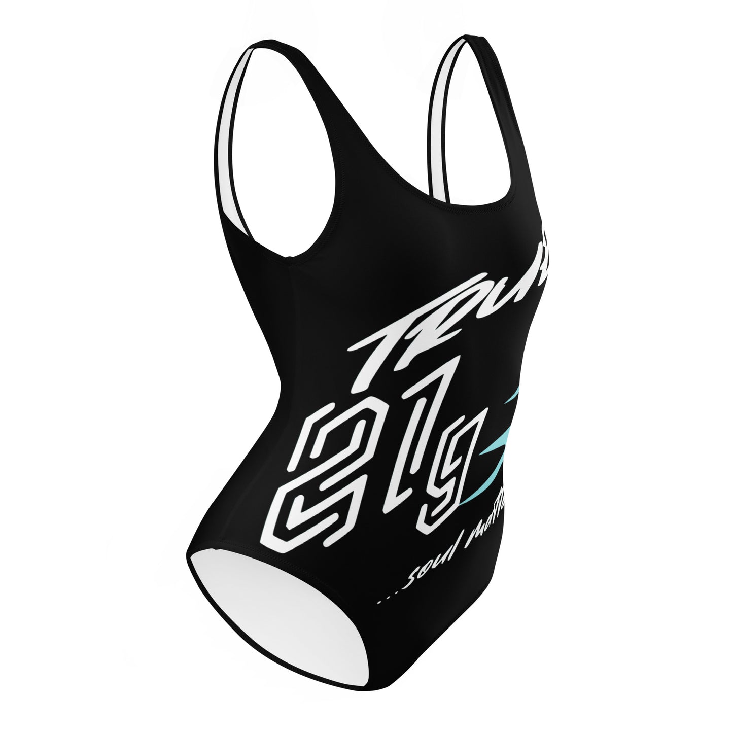 TRUE21G SWIMSUITE BLACK ORIGINAL LABEL