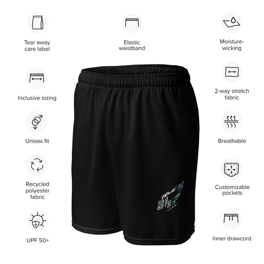 GYM SHORT BLACK ORIGINAL LABEL