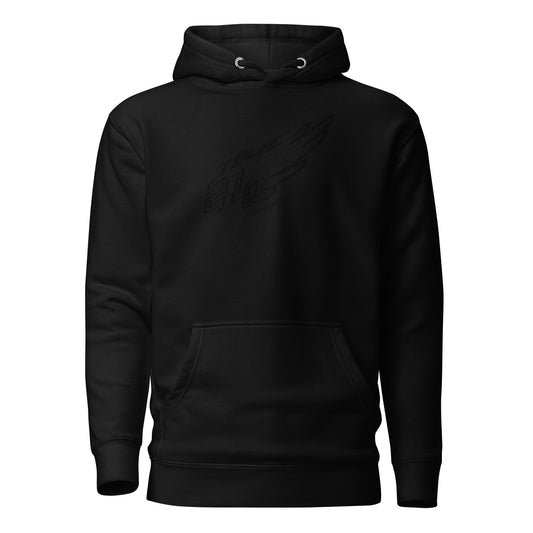 TRUE21G KANGAROO HOODIE BLACK SERIES