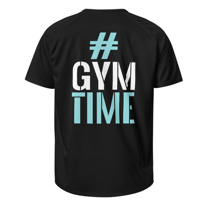 GYM JERSEY #GYMTIME BLACK