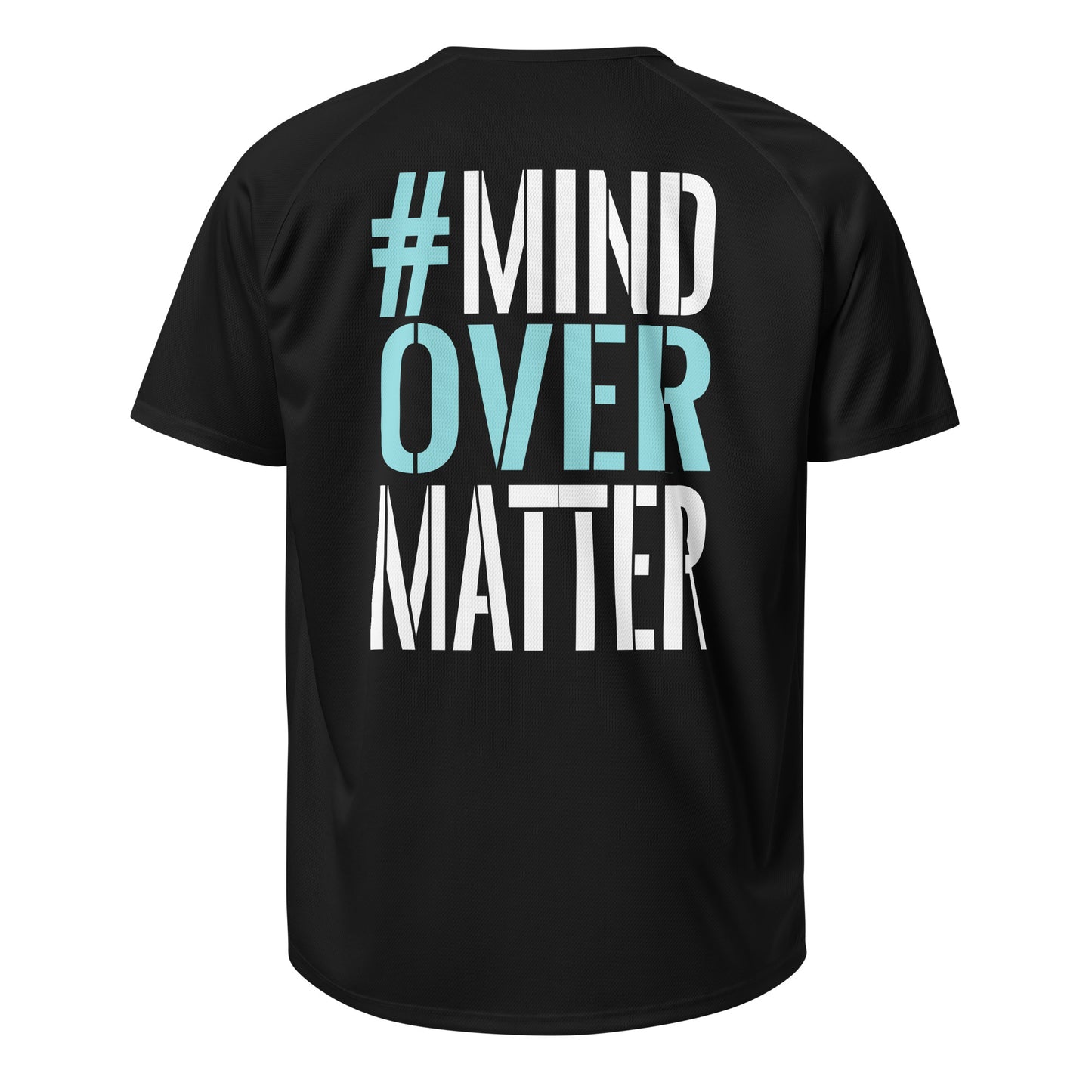 GYM JERSEY #MIND OVER MATTER BLACK