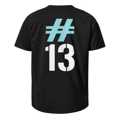 GYM JERSEY #13 BLACK